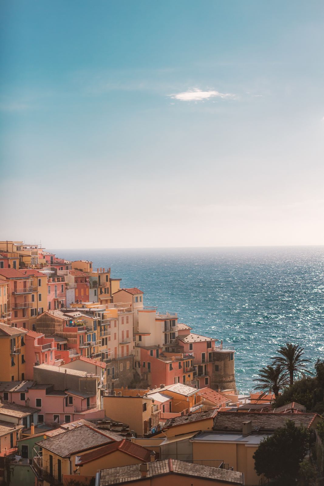 Manarola — vue sur la mer